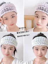 洗顔・マスク用ワイドバンドヘアバンド【滑り止め付き・高級感】
