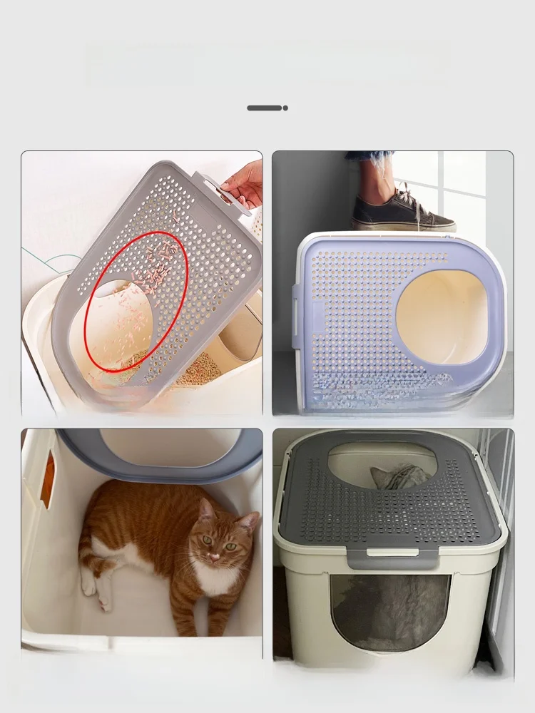 大容量猫トイレ：一人暮らし向けの閉鎖型設計と実用性の検証