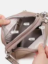 スマホポーチ ショルダーバッグ レディース 本革 軽量 Wファスナー シェルバッグ ヴィンテージ 斜め掛け ミニバッグ