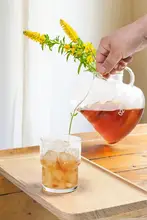 耐熱ガラス製おしゃれなコーヒーポット【手挽きコーヒー用・厚手・家庭用】
