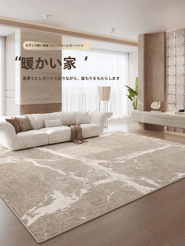 高級感リビングラグ：防ダニ・手入れ不要で快適なソファ足元環境を実現
