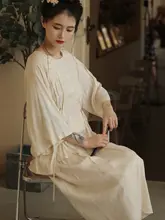 高級生地使用の美しい刺繍チーパオ【中国風・二部構成・単品販売可能】（セットアップ対応）