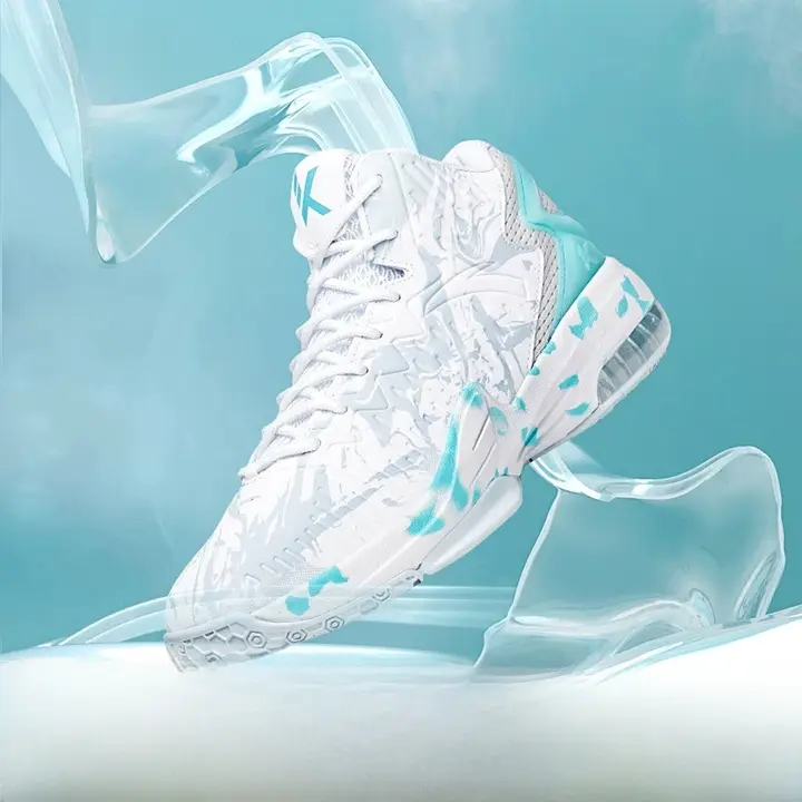 バスケットボールシューズ メンズ ハイカット レザー 撥水加工 KT3 スポーツ 秋「ANTA」