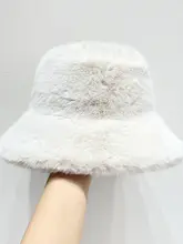 秋冬用ゴルフキャップ【毛皮風・厚手・暖かい・かわいい・韓国スタイル】
