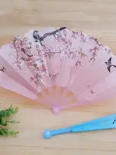 中国風ダンス扇子【子供用・プラスチック製・携帯に便利】