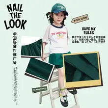 アウトドアスタイル 女の子用ショートパンツ【夏用・快適・カジュアル】（セットアップ対応）