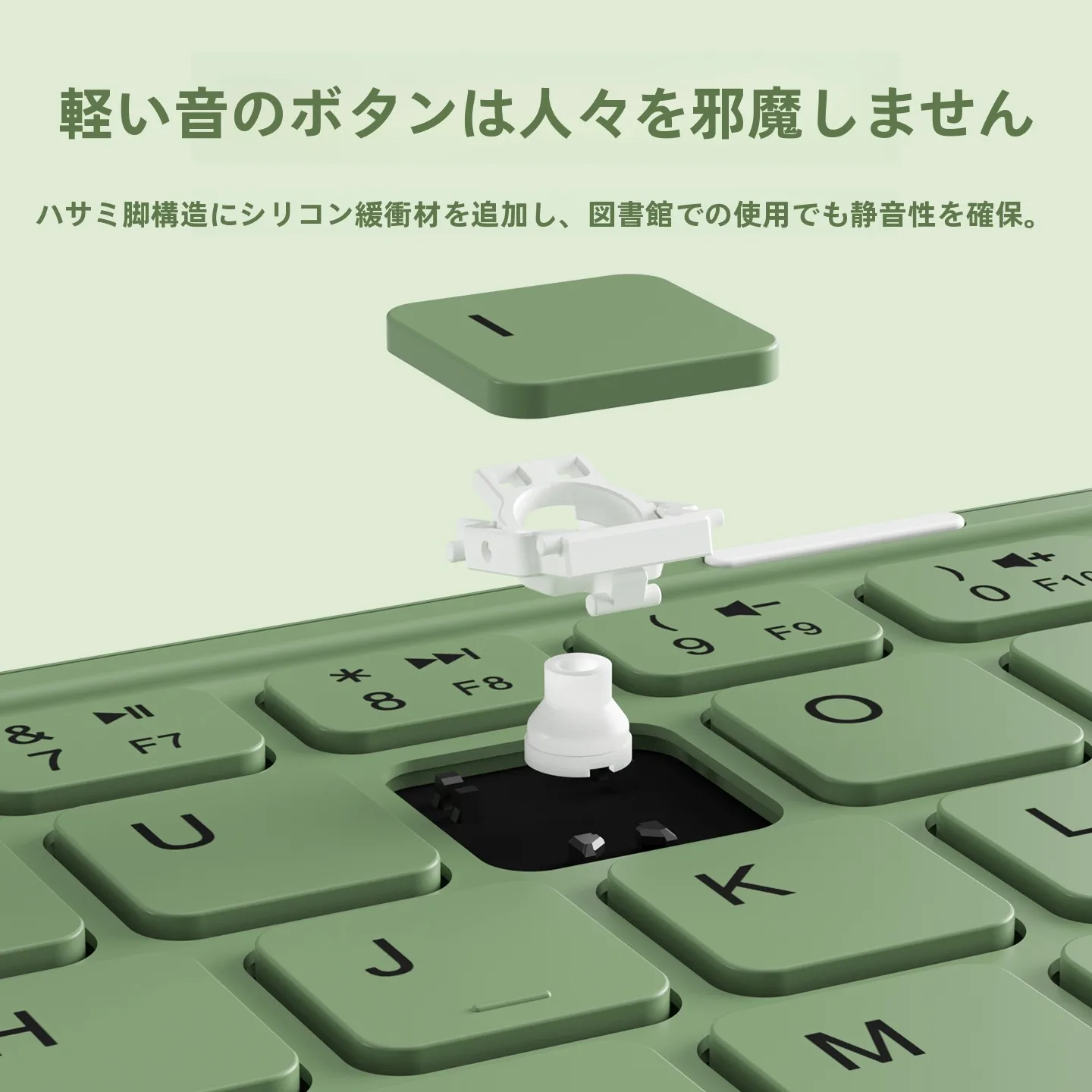 B．O．W ブラケット式キーボードとマウス：静音・多機種対応でリモートワークの効率を実証