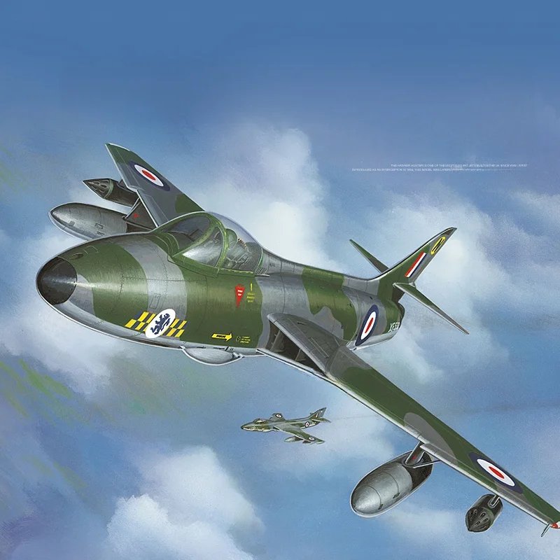 ストロー飛行機と比べて、モデル飛行機は本当に飛ぶのか？利華のHawker Hunter FGA.9が教えてくれたこと