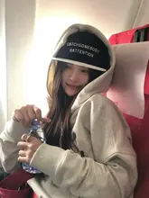 ダブルインイン ビンテージ風コーデュロイバイカラーキャップ【女性用・ソフトトップ・顔周りを引き立てるデザイン】