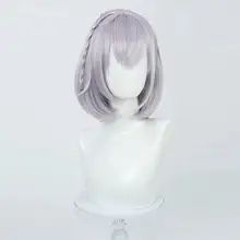 バーチャルアイドル用コスプレウィッグ【白銀ノエル・常服スタイル】（セットアップ対応）