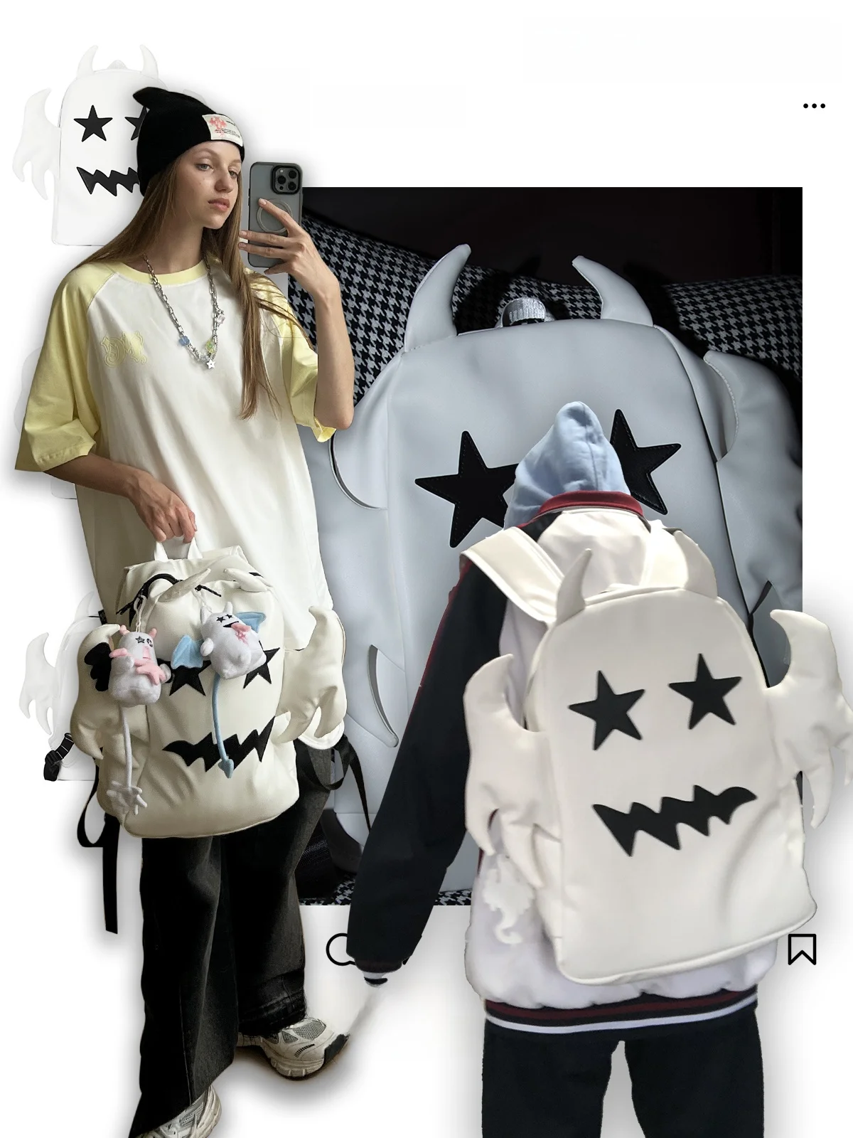 ハロウィン バックを選ぶべきタイミングは？学生時代の日常に溶け込む、ゴーストリュックサックの選び方