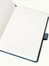 手帳本【霧灰色・氷川グレー・ギフトボックス付き・スムーズな書き心地】