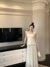 シャイニーノンストレッチロングスカート【ハイウエスト・Aライン・プリーツデザイン】