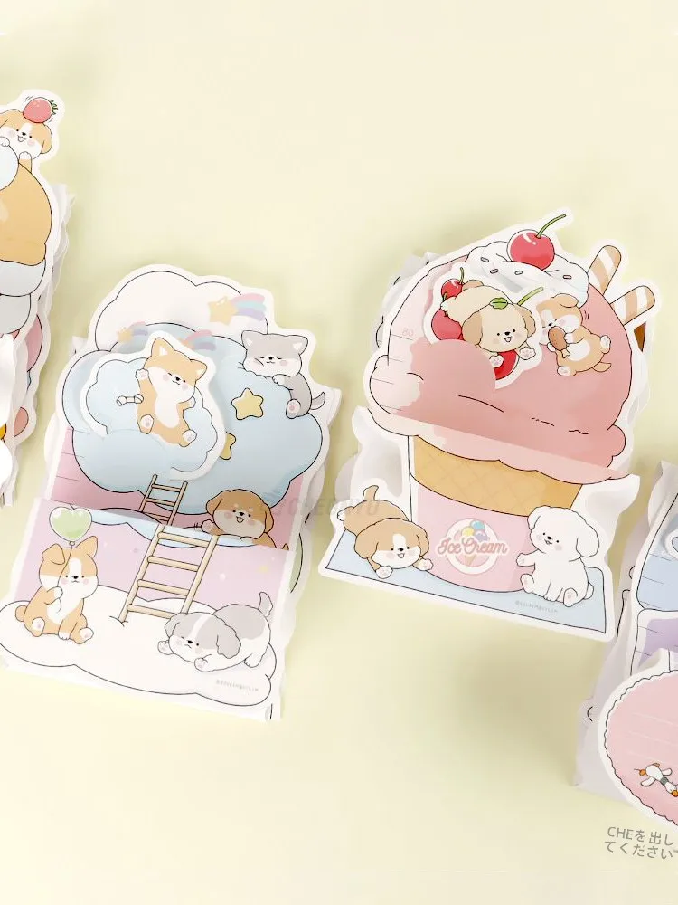 A4サイズ封筒とA3サイズ封筒の違いは？かわいい犬とデザートデザインの封筒で解決するリアルな使い方