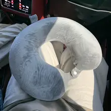 ネックピロー 旅行 メモリーフォーム U型 睡眠 快適