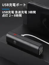 自転車用アルミ合金高輝度LED前照灯【夜間用・高流明・強光】