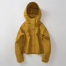 小柄向け防風防水ゴアテックスジャケット【アウトドア用・短丈・トレッキング対応】