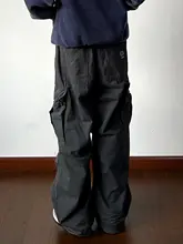 NOSD by BUllSHITLAB 24FW ウォッシュ加工ベルテッドカーゴパンツ