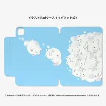 かわいい猫デザインのiPad磁気吸着ケース【Apple iPad Pro対応・分解可能】