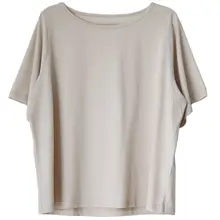 艺間 プリント レディース Tシャツ【コットン100％・ラウンドネック・短袖・ミストブルー】