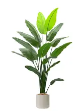 リアルな植物 大型フロアデコレーション 客間 ソファの横 高級ラグジュアリー