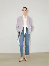 三醋酸製の風通しの良いオーバーサイズジャケット【ファッション性・スタイリッシュなシルエット】