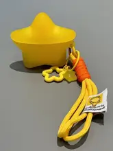 可愛いデザインのイエロースター AirPodsケース【AirPods対応・プロテクトカバー】