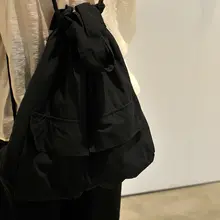 防風素材の学生用バッグ【手持ち・リュック2WAY・大容量・シンプルデザイン】
