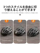 West Biking 一体成型の自転車用ヘルメット【風鏡付き・尾灯搭載・マウンテンバイク & ロードバイク用】