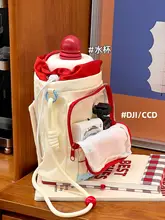 大容量デジタル収納ポーチ【可愛いデザイン・斜め掛け・多機能カメラバッグ】