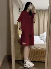 コーデにぴったり！ルーズフィット半袖Tシャツとワイドパンツ【夏用・カジュアル】（セットアップ対応）