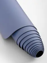 折りたたみ式 超薄型PU天然ゴムヨガマット【1.5mm・滑り止め・吸汗・旅行用・携帯便利】