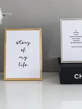 モダンなアルミ合金フォトフレーム【おしゃれなデザイン・壁掛け・卓上用】