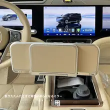 車載折りたたみメイクミラー【前後排用・浮遊式・改造パーツ】