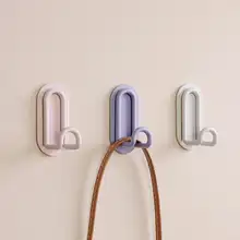 穴あけ不要の強力粘着フック【壁掛け・浴室・キッチン用・鍵や衣服の収納に】