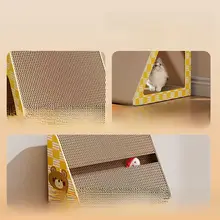 キャットスクラッチャー 猫用 三角形 耐磨れない 掻き傷防止 四季対応