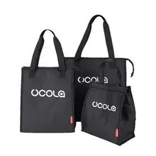 UCOLA 保温バッグ【大容量・食品保冷・アルミ箔・厚手・ハンドル付き】