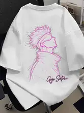 クリエイティブデザインの短袖Tシャツ【コットン・オーバーサイズ・アニメスタイル】