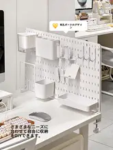 オフィス用側面パネル【デスク用・視線を遮る・収納機能付き】