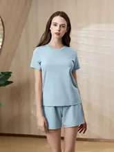 快適なモダール生地の半袖Tシャツ【シンプルデザイン・夏用・涼感】
