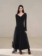 冬季にぴったり！グレーの美しいデザインの2点コーディネート（セットアップ対応）