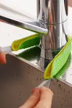水栓用研磨クリーニングクロス【両面タイプ・水垢に対応・キッチン用】