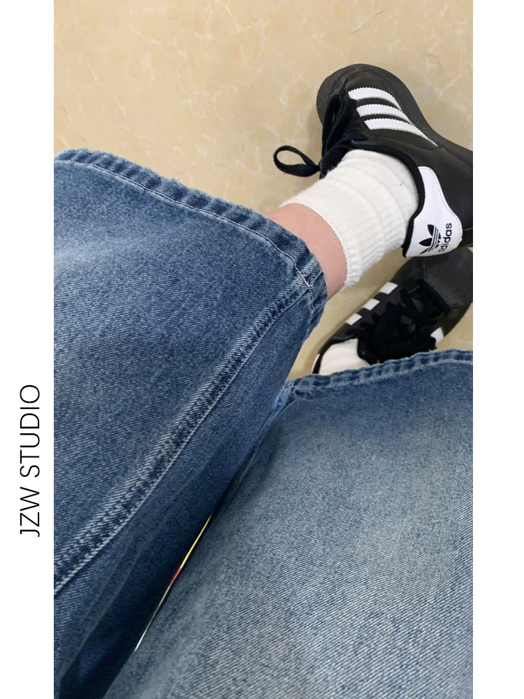 女子高校生 パンツ どうやって選ぶべき？レトロブルーのワイドレッグ七分パンツが解決するリアルな悩み