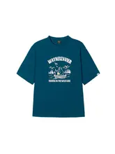 大きいサイズ メンズ 夏用カジュアルTシャツ【丸首・アニメプリント・極上の柔らかさ】