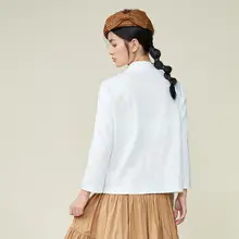 春用 シンプル長袖コットンTシャツ【フィットデザイン・プリント入り・無地】