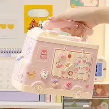 開けられない貯金箱【子供向け・ギフト・男女兼用】