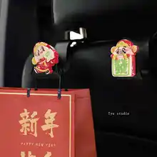 車載マルチフック【前席用・マスク収納・粘着タイプ】