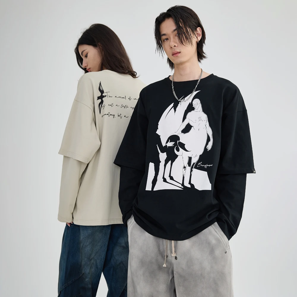 春服 メンズ 通勤に悩むなら？人馬座テーマTシャツの心のバランスガイド