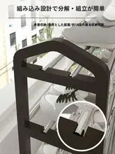 多層防塵シューズラック【簡易設置・家庭用・玄関用・収納力抜群】