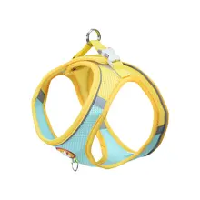 夏用の軽量通気性ペット用ハーネス付きリード【小型犬用・マルチーズ向け】